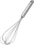 Fissler Essential/Edelstahl-Schneebesen (25 cm) gro&szlig;er R&uuml;hrbesen, Quirl, mit