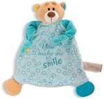 NICI Schmusetuch B&auml;r 25 x 25 cm &ndash; niedliches Schnuffeltuch ab 0 + Monaten,
