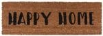 Present Time Happy Home Fu&szlig;matte aus Kokosfaser, 75 x 26 cm
