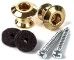 JIM DUNLOP Straplok Dual Design, Gold, 2 St&uuml;ck