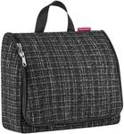 reisenthel toiletbag XL boucl&eacute; Black - praktischer Kulturbeutel mit Haken,