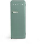 CREATE / RETRO FRIDGE 150 OFF WHITE/K&uuml;hlschrank mit Gefrierfach 281L in Salbeigr&uuml;n,