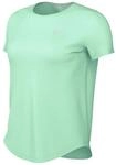 Nike Damen Tempo Df Ss T-Shirt, Mint Foam/Reflective Silv, S