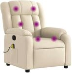 vidaXL Massagesessel ohne Netzadapter, Sessel Verstellbare R&uuml;ckenlehne...