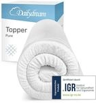 Dailydream Topper 120x190cm aus Memory Foam, 5 cm hoch
