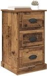 vidaXL Nachttisch Altholz 39 x 39 x 67,5 cm Holzwerkstoff, Ger&auml;umiger...