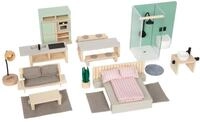 small Foot Puppenhausm&ouml;bel Set, detailreiches M&ouml;belset mit hohem sichtbaren