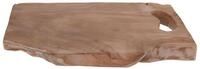 Self Import Agencies Schneidebrett Teak &ndash; mit Griff &ndash; 42 x 26 x 3 cm