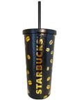 STARBUCKS Coffee Beans Edition Cold Cup Edelstahl Becher wiederverwendbar