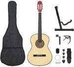 vidaXL 12-teiliges Klassikgitarre Einsteigerset 4/4 39