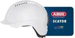 ABUS Bauhelm Scator - bel&uuml;fteter Schutzhelm f&uuml;r Baustellen und Industrie -...