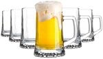 Bormioli Rocco 133640337 Stern Bierseidel, Bierkrug, Bierglas, 510 ml, Glas,