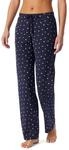 Schiesser Damen Schlafhose lang Baumwolle Stretch Single-Jersey-Qualit&auml;t Gemustert -