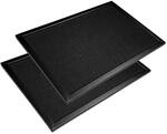 AIR2GO Metall-Fettfilter 245x165mm mit Aktivkohle f&uuml;r AEG MCFB70 LongLife (2...