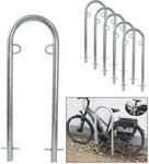 TRUTZHOLM 5x Fahrradanlehnb&uuml;gel Fahrradst&auml;nder 111,5x40cm Anlehnb&uuml;gel
