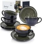 S&Auml;NGER | Kaffeetassen Set Kopenhagen 8 tlg, Kaffeeservice 4 Personen,...