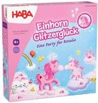 HABA Einhorn Glitzergl&uuml;ck &ndash; Eine Party f&uuml;r Rosalie &ndash; Kooperatives Lauf- und