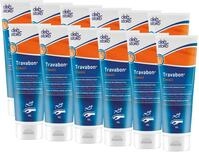 Stoko Hautschutzcreme Travabon classic, parf&uuml;miert, Gro&szlig;packung 12 Tuben a...