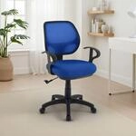 Schreibtischstuhl Kinder COOL-1, Blau - ergonomischer B&uuml;rostuhl f&uuml;r...