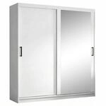 BEAUTY SOFA Kleiderschrank HELA moderner Schiebet&uuml;renschrank mit Spiegel,