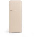 CREATE / Retro Fridge 150 Sand/Sandk&uuml;hlschrank mit Sandgriff und Gefrierschrank 281