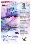 Ursus 16266400 - Yupo Synthetic Paper, DIN A6, 25 Blatt, 85 g/qm, synthetisch, Glatte