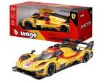 Bburago &ndash; Ferrari 499P 24H LMS Hypercar 2025#83, Diecast-Modell im Ma&szlig;stab 1:24,