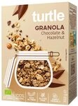 turtle Granola Chocolate & Hazelnut M&uuml;sli, mit Schokolade und Haselnuss, 350g