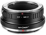 K&F Concept Adapter f&uuml;r Nikon Z‿Z6 Z7, KF-CYZ Kamera
