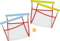 goki 56829 | Wurf- und Fangspiel mit Filzball | Geschicklichkeitsspiel aus Holz und