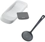 Westmark Sp&auml;tzle-Set, 2tlg., 1 Sp&auml;tzlereibe mit flexiblem Schaber, Spatzl + 1