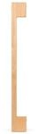 hauck 9 cm Verl&auml;ngerung nur kompatibel mit Clear Step Easyclose Eco, Buche