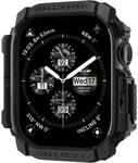 Spigen Rugged Armor H&uuml;lle Kompatibel mit Apple Watch 11/10 46mm (2025/2024) -...