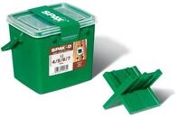 SPAX Fugenlehren in Henkelbox, f&uuml;r 4 Fugenbreiten 4, 5, 6 und 7mm, 12 St&uuml;ck in