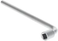 GEDORE Steckschl&uuml;ssel abgerundet, 13 mm, 4-kant, 230 mm lang, Werkzeug f&uuml;r Muttern