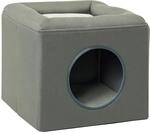 PawHut Katzenh&ouml;hle Katzenbett mit waschbarem Kissen, Beobachtungsplattform,