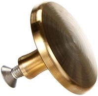 STAUB Knauf, Rund, 3 cm, Messing, F&uuml;r Br&auml;ter mit Durchmesser 12-17 cm, Gold