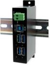 EXSYS EX-1504HMS - Managed 4-Port USB 3.2 Gen1 Metall HUB mit 15KV EDS