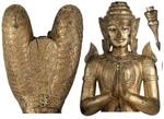 Komar Deco-Sticker BUDDHA | 100 x 70 cm | Wandtattoo, Wandbild, Wandsticker,