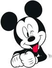 Disney Wandbild von Komar | Mickey Mouse Funny | Kinderzimmer, Babyzimmer,