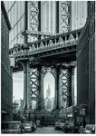 Komar Wandbild | Brooklyn Bridge | Poster, Bild, Wohnzimmer, Schlafzimmer,