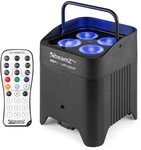 BeamZ Professional BBP54 Uplight, Akku LED Strahler 4x12 Watt, DMX, IP65,...