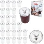 MamboCat 25er Set Sturzglas 435 ml mit Twist-Off-Deckel Alois Hirsch I...