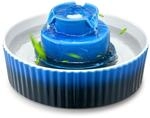 VEVOR Katzenbrunnen, 2,1 L, Keramik-Trinkbrunnen, mit leiser 1,5-W-Pumpe,
