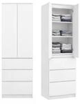 Home Collective Kleiderschrank, Garderobenschrank, Mehrzweckschrank 2-t&uuml;rig...