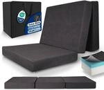 Beautissu Klappmatratze G&auml;stebett faltbar inkl. Tasche waschbar