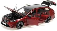 Minichamps M5 Touring Dark Red Metallic 2024, Ma&szlig;stab 1:18, Modellauto