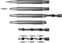 TROIKA Bit Stift mit 12 verschiedenen Pr&auml;zisions-Bits CONSTRUCTION TOOL 13