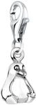 Nenalina Pinguin Karabiner Charm Anh&auml;nger Bettelarmband 925 Silber 