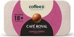 CoffeeB Caf&eacute; Royal Lungo Forte &ndash; 18 Kaffeekugeln (Coffee Balls), Arabica- Robusta